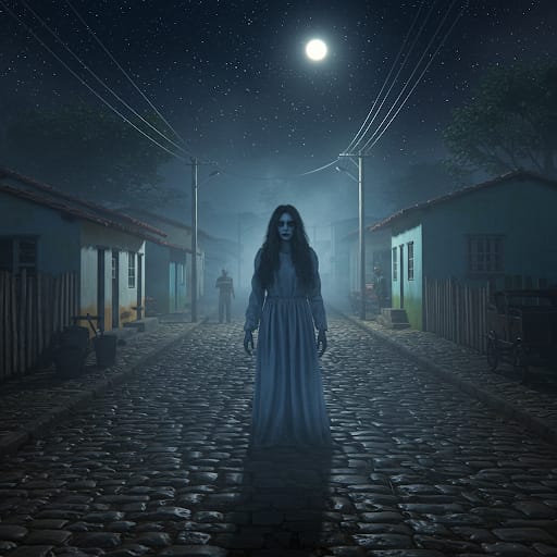 Leyenda La Señora en Blanco, Brasil