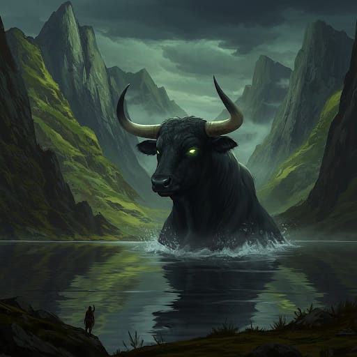 Leyenda La leyenda de Toro Laguna, Bolivia