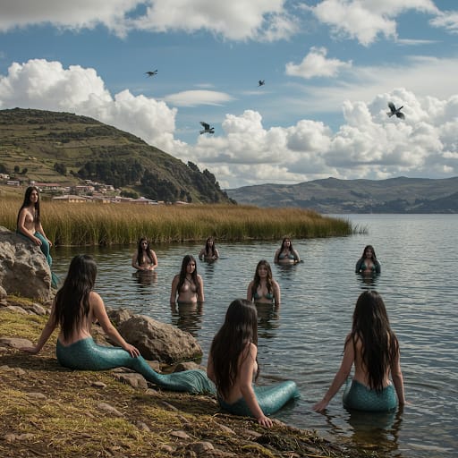 Leyenda Las Sirenas del Lago Titicaca, Bolivia