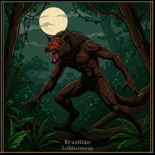 Leyenda Lobisomem, Brasil