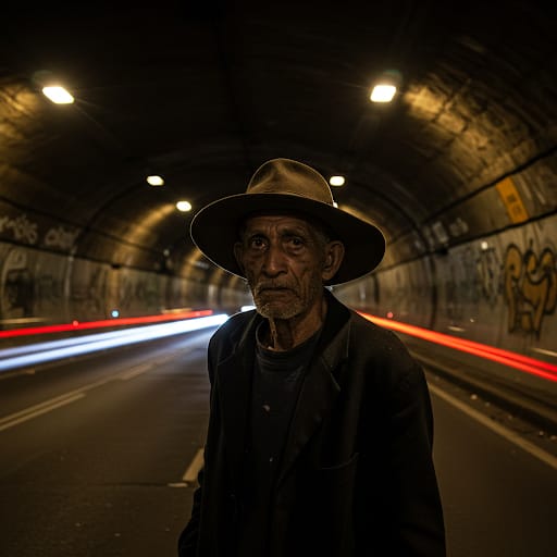 Leyenda El Mendigo del Túnel de 8 de Octubre, Uruguay