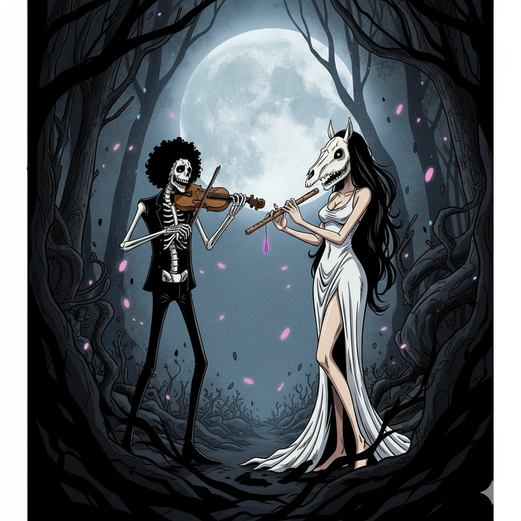 Leyenda La Cegua Anime One Piece Brook